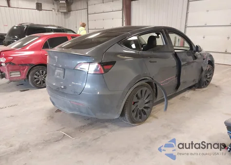 2022 Tesla Model Y Performance Dual Motor All-Wheel Drive из США, поврежденный, VIN 7SAYGDEF3NF456539